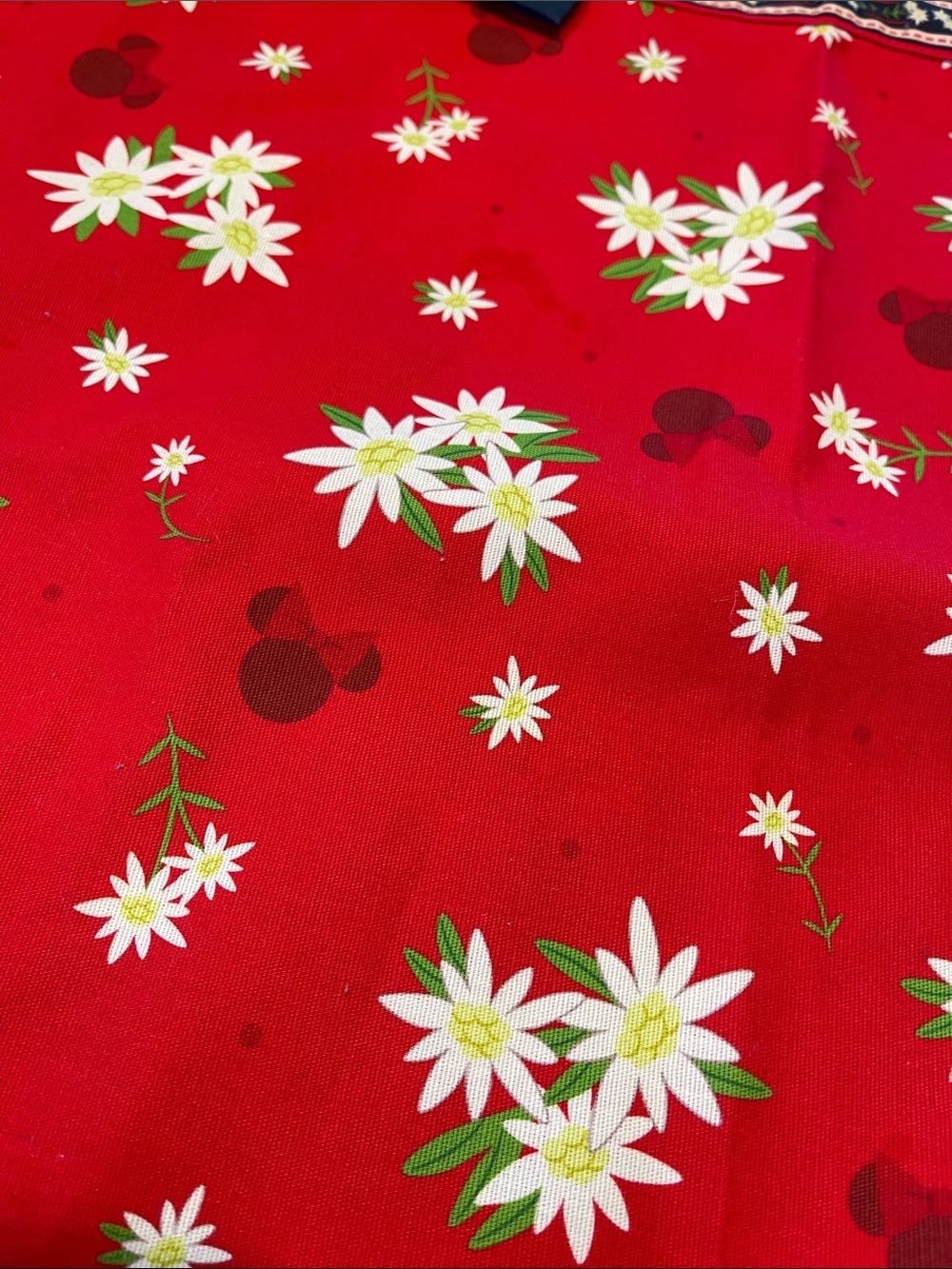 Disney Parks Epcot Germany Floral Apron German NWT - Picture 4 of 8